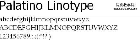 Palatino Linotype