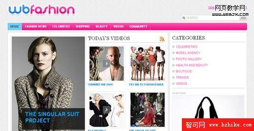 Fashion Portal CSS Template