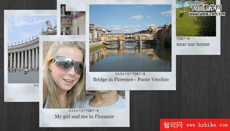 Creating a polaroid photo viewer with CSS3 and jQuery