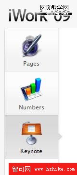 Apply iwork module tabs screen shot.