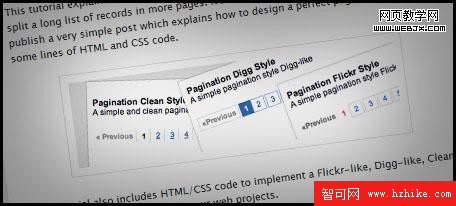 Perfect pagination style using CSS