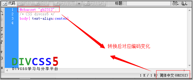 不能根本改變CSS編碼類型