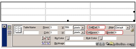 使用Dreamweaver精細化你的表格外觀