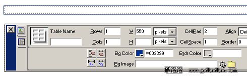 Dreamweaver精細化你的表格外觀