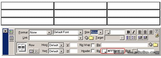 Dreamweaver精細化你的表格外觀