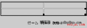 詳解用Dreamweaver制作網頁中的表格