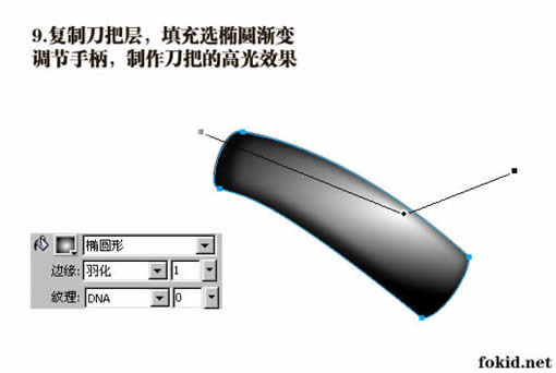 Fireworks快速制作帶血的金屬刀具