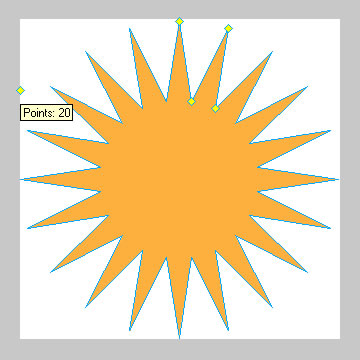 Fireworks制作光芒四射的廣告效果