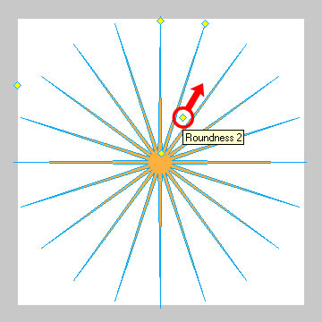 Fireworks制作光芒四射的廣告效果