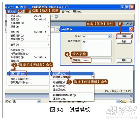 使用Dreamweaver模板構建網站 