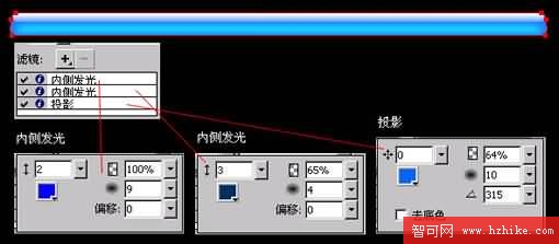 Fireworks 制作水晶條