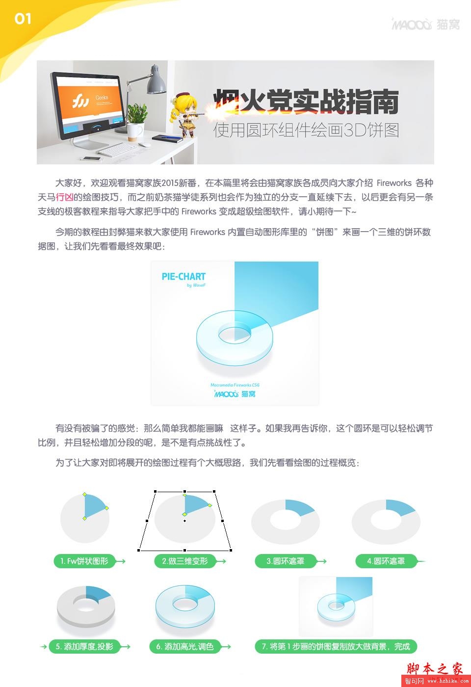 Fw繪畫可調的三維餅圖 