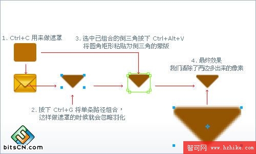 fireworks中進行圖標細節刻畫