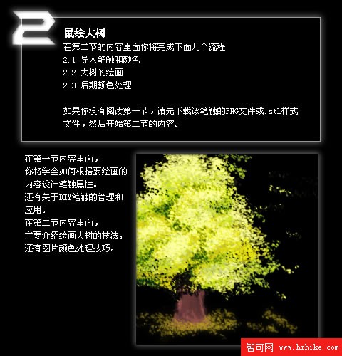 Fireworks自定義筆觸繪制美麗的細葉榕樹