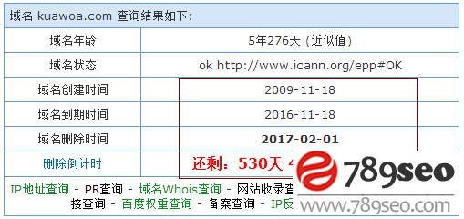 域名刪除查詢日期