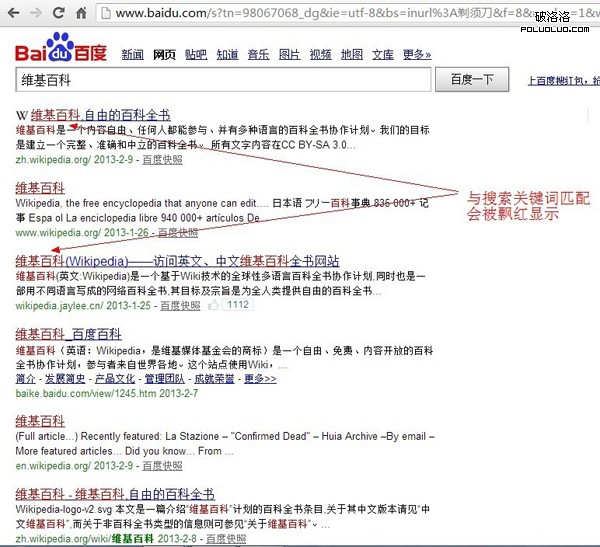 維基百科中文URL
