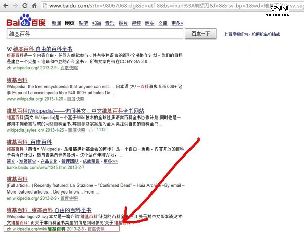 維基百科中文URL